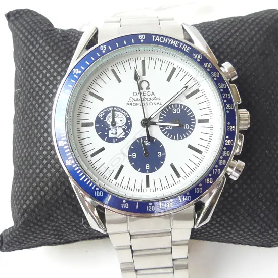 REPLICA OMEGA CHRONOGRAPH GENTS WATCH, 'SNOOPY' EDITION