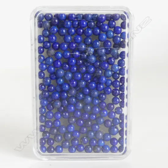 BOX LAPIS LAZULI BEADS