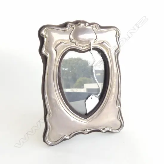 S/SILVER PHOTO FRAME H 190MM