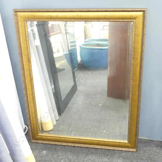 LG GOLD FRAMED MIRROR 900x730mm