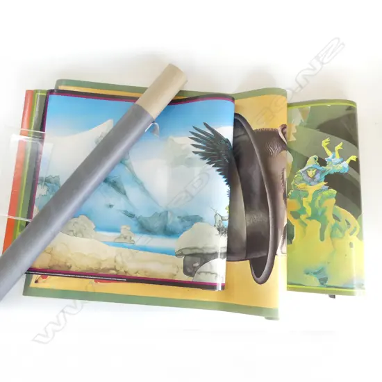 SEL. VINTAGE POSTERS: Three Penny Opera + Roger dean 1976 'Greenslade' + others from the 1970's 