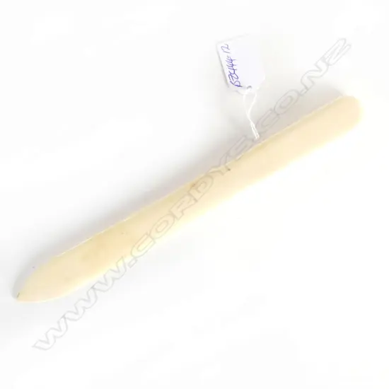 OLD IVORY PLAIN CARVED LETTER OPENER