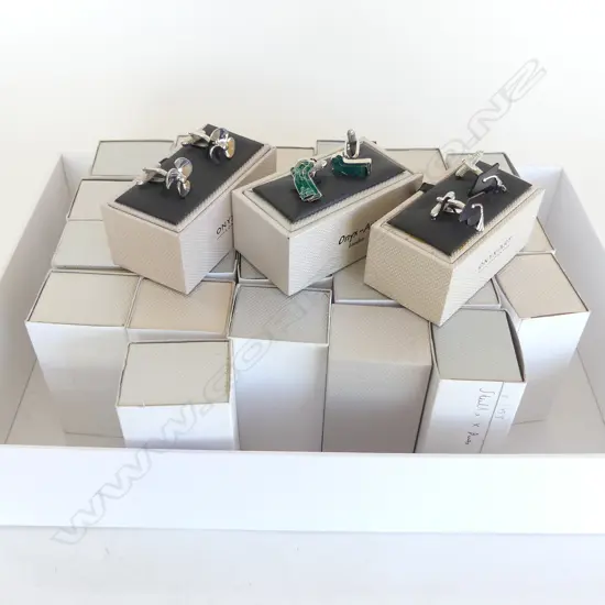 27 PRS ASST. BOXED CUFFLINKS