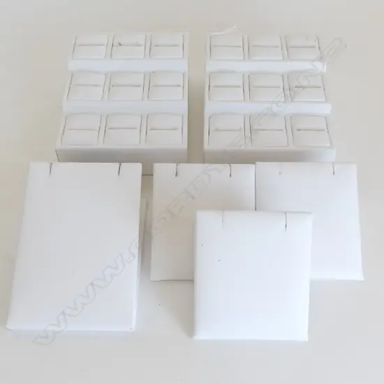 ASST. WHITE JEWELLERY DISPLAYS