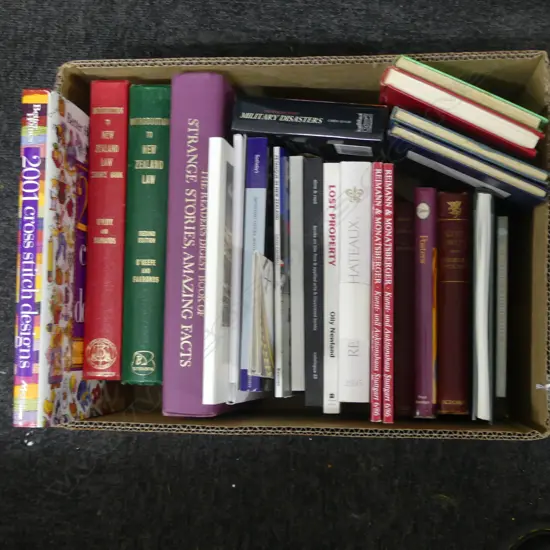 BOX LOT WRIST WATCH REF BOOKS ROLEX PATEK PHILIPPE  ETC  & OYHER BOOKS