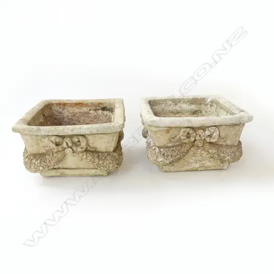 PR CONCRETE PLANTER POTS 250x250x150mm