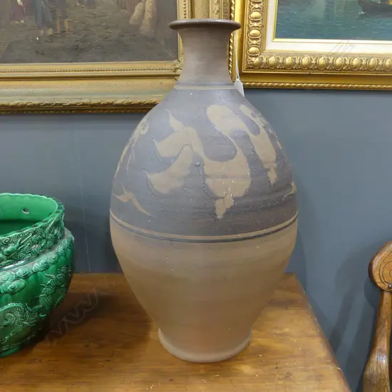 LG STUDIO POTTERY VASE, IMPRESSED MARK H.550mm