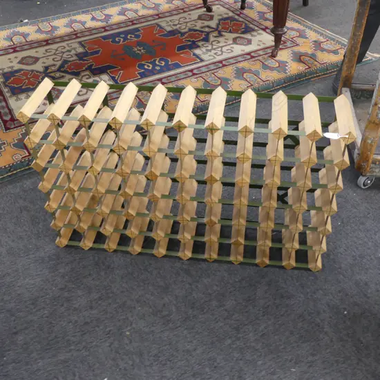 LG INDUSTRIAL STYLE 10x6 WINE RACK 600x970mm