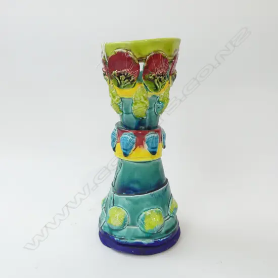 KATIE GOLD STUDIO POTTERY VASE H.310mm