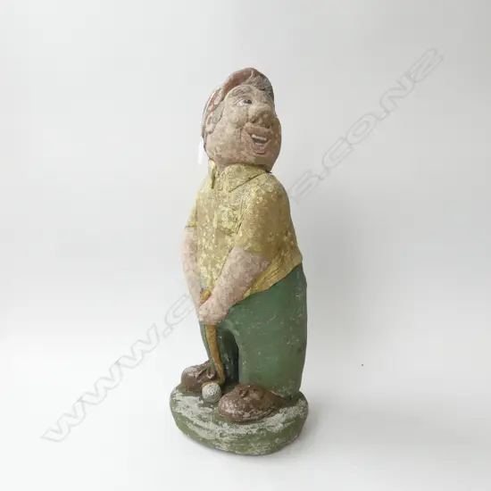 CONCRETE GARDEN GOLFER H.520mm