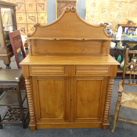 VICTORIAN OAK CHIFFONIER 1115X440X1600 MM