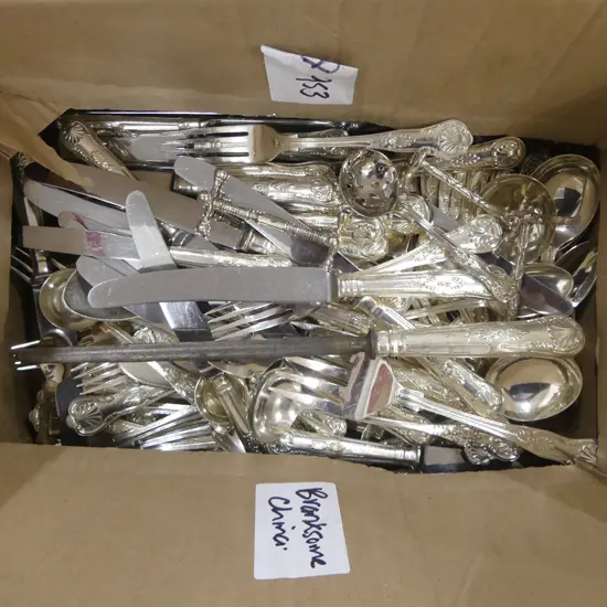 COLLECTION SILVER PLATE CUTLERY