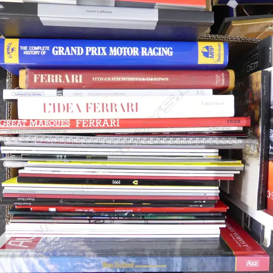 BOX LOT CAR  REF BOOKS