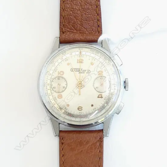 GOOD CHRONOGRAPH BY NICOLET FRERES. WORKING CORRECTLY