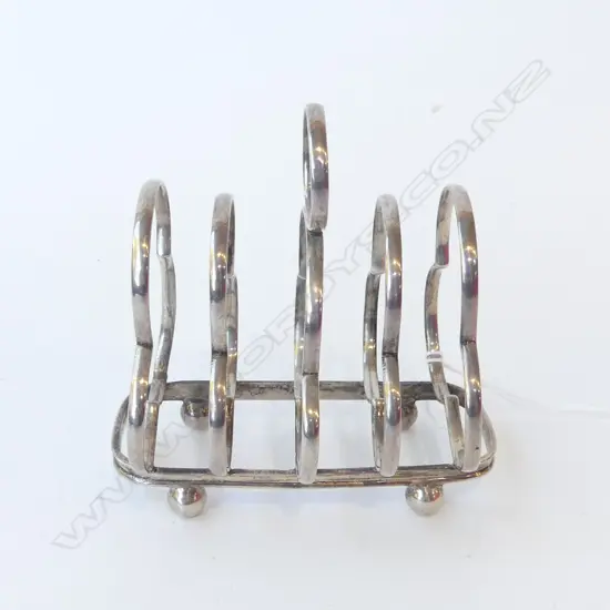 STERLING SILVER TOAST RACK SHEFFIELD 1903 L.9CM H10CM