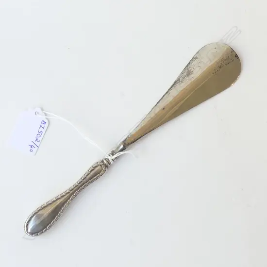 STERLING SILVER HANDLED SHOEHORN BIRMINGHAM 1920 L.215MM