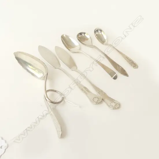  6 PCES 830 SILVER CUTLERY 93gms