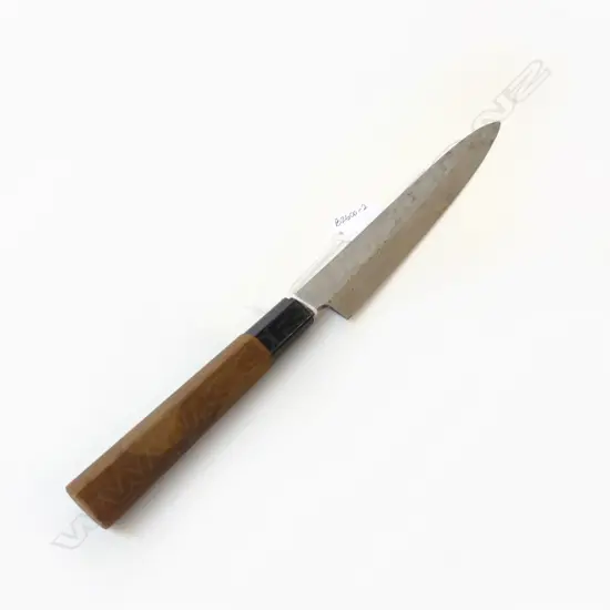 QUALITY VINTAGE JAPANESE CHEF KNIFE, 1960s, handground blade