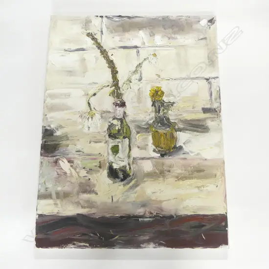 NICK HERD (NZ), UNTITLED STILL LIFE, OIL ON CANVAS 1015x760mm