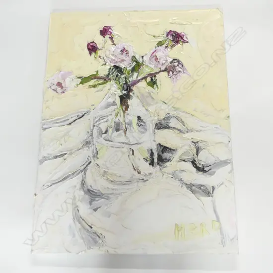 NICK HERD (NZ), UNTITLED STILL LIFE, OIL ON CANVAS 1015x760mm