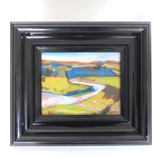 JOHN HORNER 'RANGITIKEI' ACRYLIC ON BOARD 180x240mm