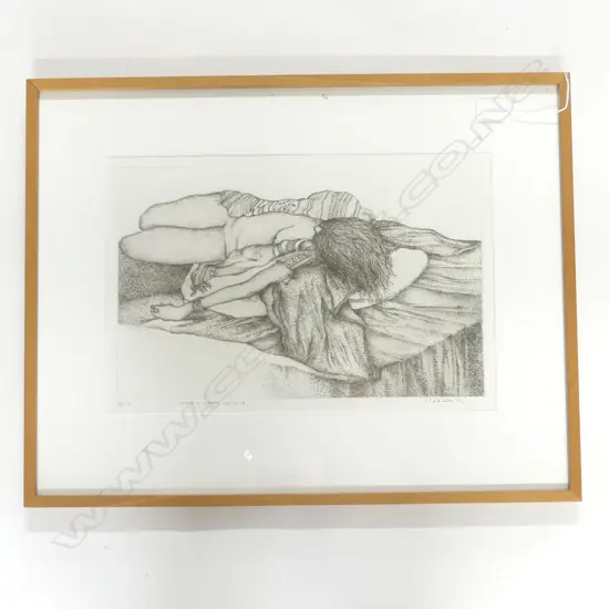 BARRY CLEAVIN (NZ b.1939) ETCHING 11/30 275x415mm