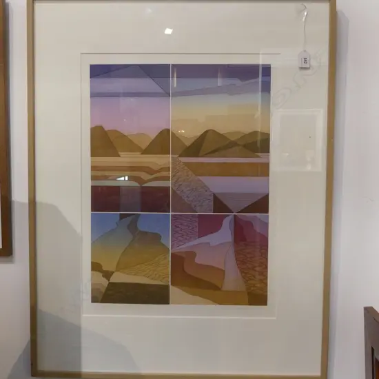 BEVERLEY NEUTZE PRINT - COASTAL VARIATIONS II 550 x 410mm