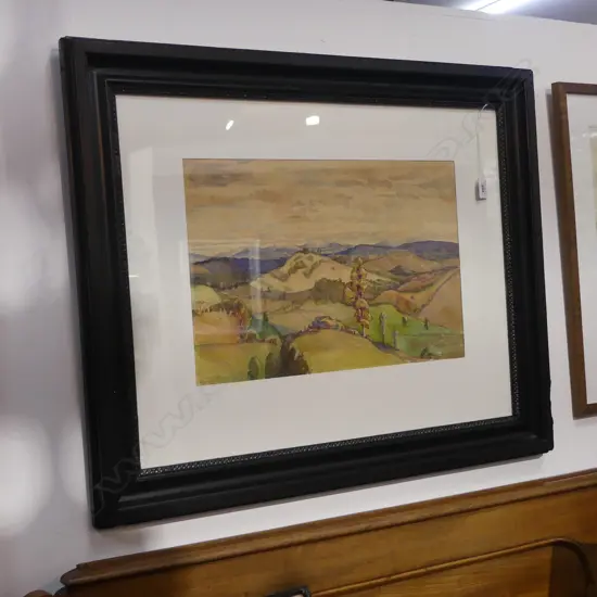 GEOFF FAIRBURN, KING COUNTRY WC, 300x460mm