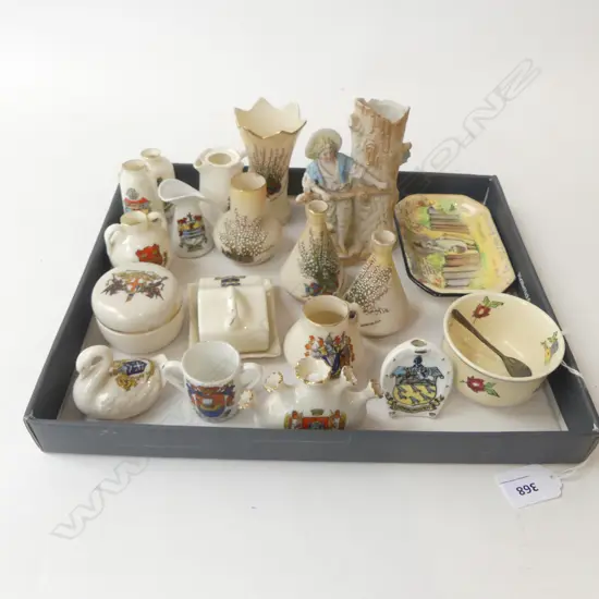 SMALL TRAY 16 SOV PCS  & MISC CHINA