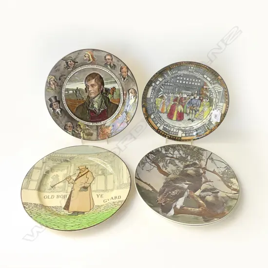 5 RD WALL PLATES MIXED PATS 