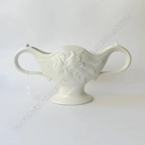 LG SPODE VELAMOUR #K843 MANTLE VASE (CONSTANCE SPRY FULHAM POTTERY STYLE) W.420mm