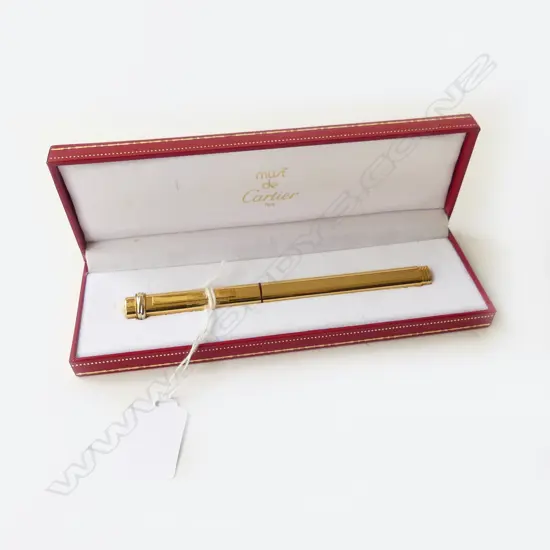 GP CARTIER PEN, CASED - MADE IN FRANCE, NO INK
