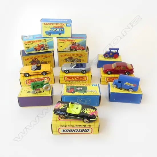 13 ASST. MATCHBOX CARS