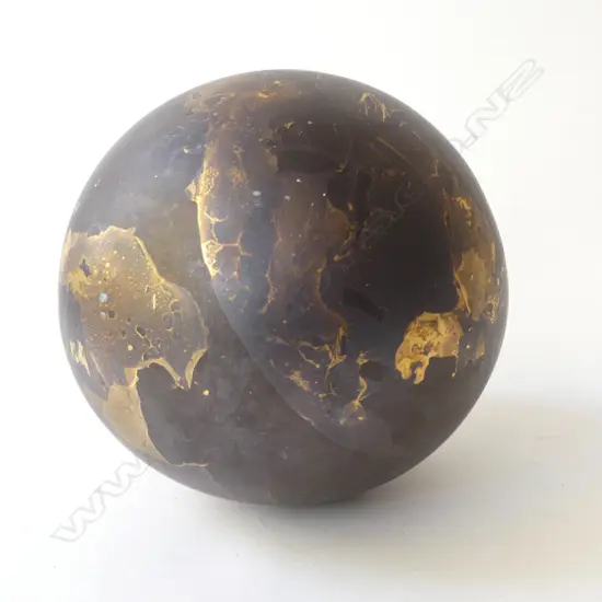 CARROL SWAN STUDIO POTTERY ORB 140mm dia