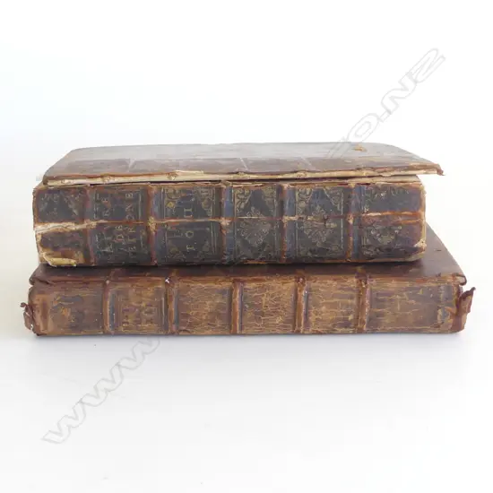 2 ANTIQUARIAN BKS, 'LA SATYRE de PETRONE',1694, IST ED & 'HISTOIRE de CHARLES XII', ROI de SUEDE, VOLTAIRE, 1732, 2ND ED