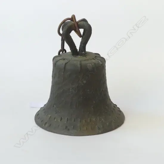 VINTAGE MEXICAN CAST IRON BELL H70MM