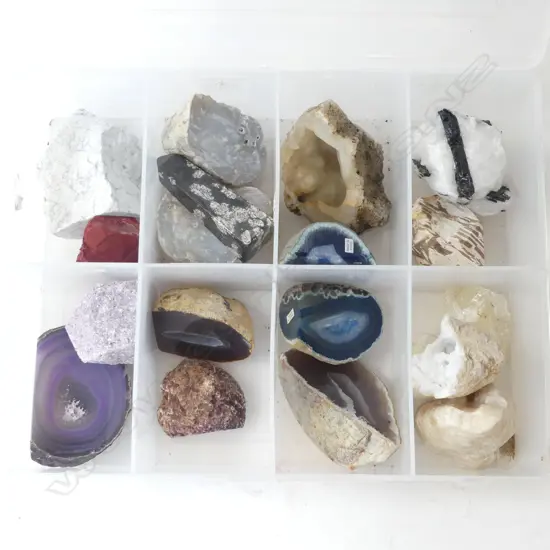 ASST. GEM STONES, GEODES ETC