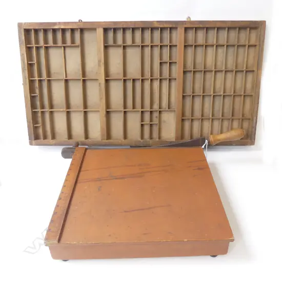 GUILLOTINE & PRINTERS TRAY 815x420mm