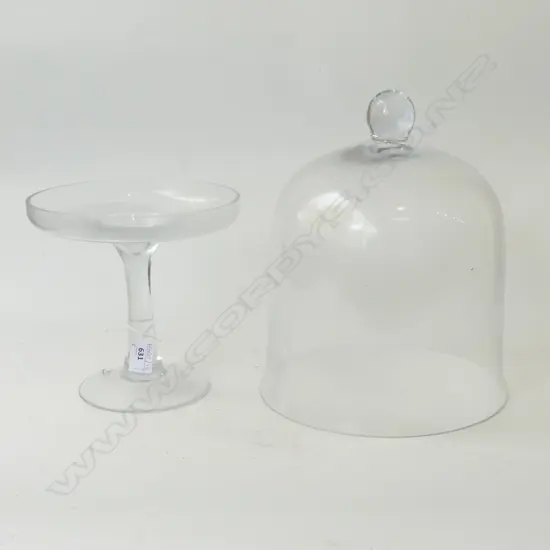 LG GLASS CLOCHE DOME H.310mm + COMPORT
