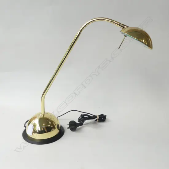 DESK LAMP, BRASS FINISH H.430mm