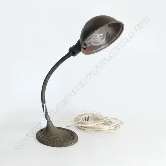 OLD 1920s OFFICE DESK OR WALL LAMP