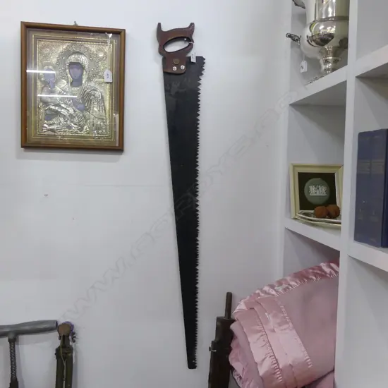 ANTIQUE DISSTON SAW L.1140mm