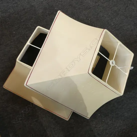 PR SQUARE LAMP SHADES 400x400x280mm