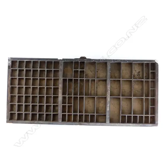 VINTAGE PRINTER'S TRAY