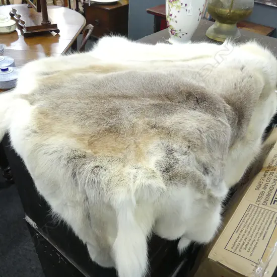 REINDEER HIDE RUG 1300x950mm - SHEDDING