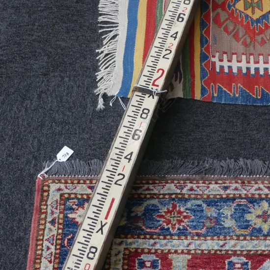 VINTAGE HARDWOOD HOLBRO FOLDING TELEFORM INVERTED SURVEYOR'S MEASURE, L. 31170mm