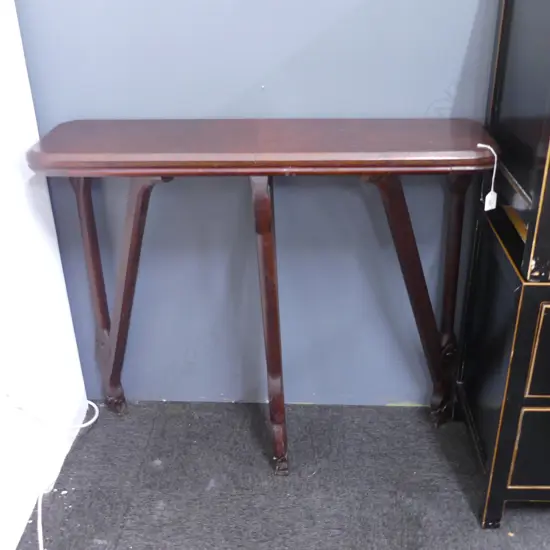 VINTAGE WOODEN CONSOLE TABLE 925x270x790mm