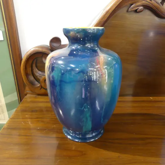 EARLY 20thC WILKINSONS 'ORIFLAMME' VASE H.250mm