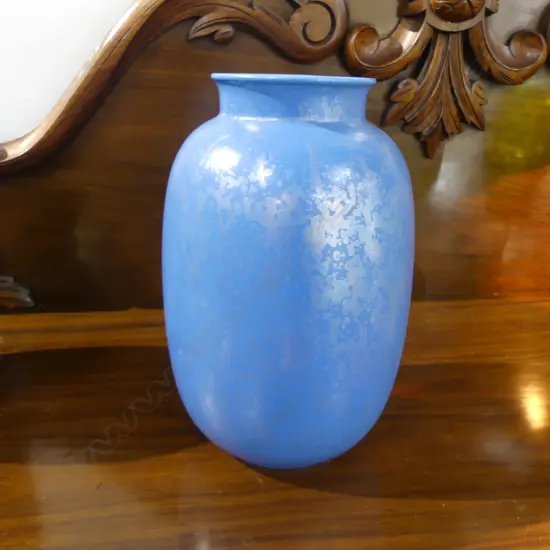 BLUE POOLE VASE H.250mm