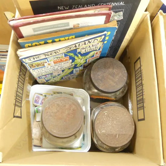 ASST. STAMPS; ALBUMS & LOOSE